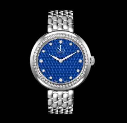 Jacob & Co brilliant STAINLESS STEEL WITH BLUE PYRAMID DIAL (BRACELET) BQ015.10.RO.AB.A10AA Replica watch Jacob & Co brilliant STAINLESS STEEL WITH BLUE PYRAMID DIAL (BRACELET) BQ015.10.RO.AB.A10AA Replica watch